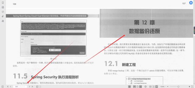微服務框架VueElement權限管理系統項目實戰PDF分享