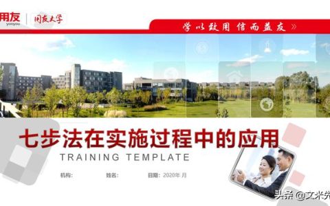 項目管理如何做？39頁項目七步法在實施過程中的應用，系統全面（項目管理49個管理過程）