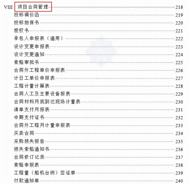 工程項目管理人員必備：全套項目管理表格，非常全面，直接拿去用