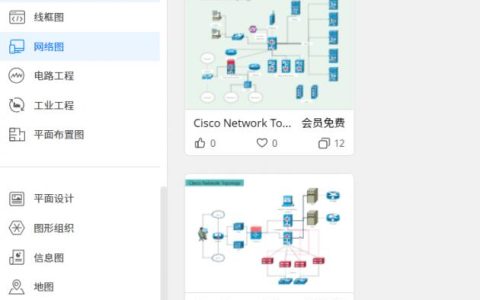 適合新手小白使用的3款簡單網絡拓撲圖軟件推薦（網絡拓撲圖用什么軟件好）
