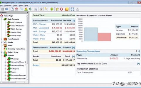 開源免費個人財務(wù)管理工具 Money Manager Ex 1.5.14 + x64 中文免費版