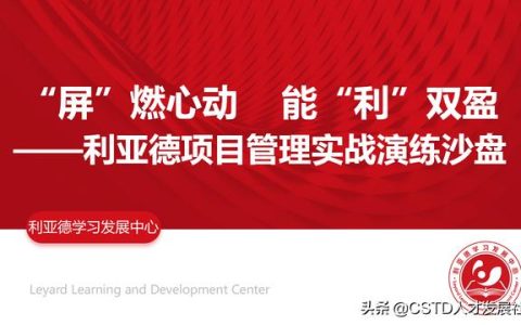 「培訓(xùn)案例」利亞德：能“利”雙盈，項(xiàng)目管理實(shí)戰(zhàn)演練沙盤