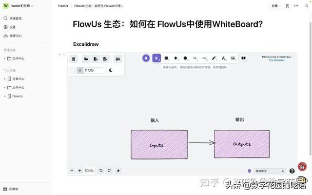 FLowUs：一款優秀強大、好看的文件協作軟件