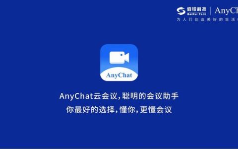 AnyChat云會議：讓溝通協作更智能、更高效、更便捷（Anychat云會議）