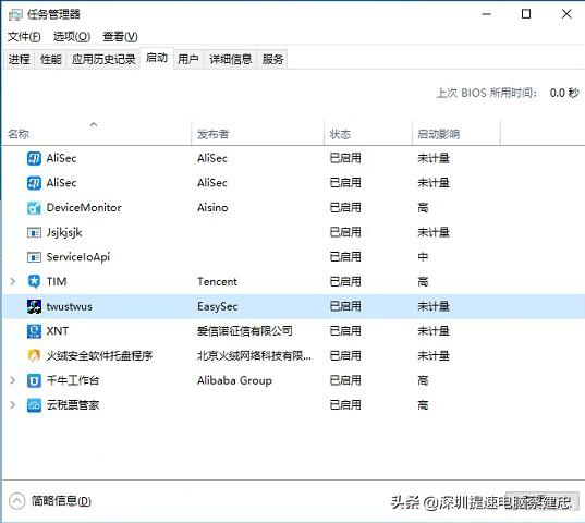 Win10頻彈twustwus錯誤，航天信息Aisino惹禍