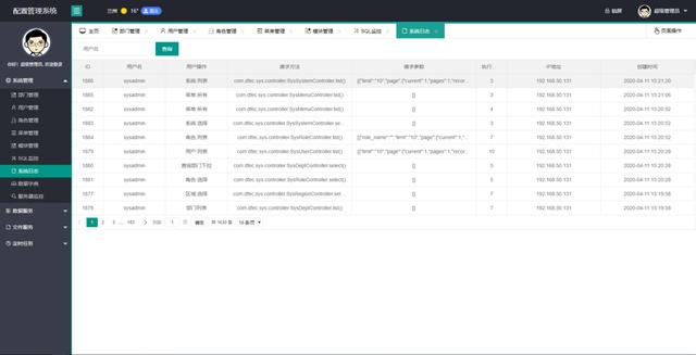 配置管理系統,一個功能齊全的后臺管理系統,小型項目的首選（項目管理系統的主要功能模塊）
