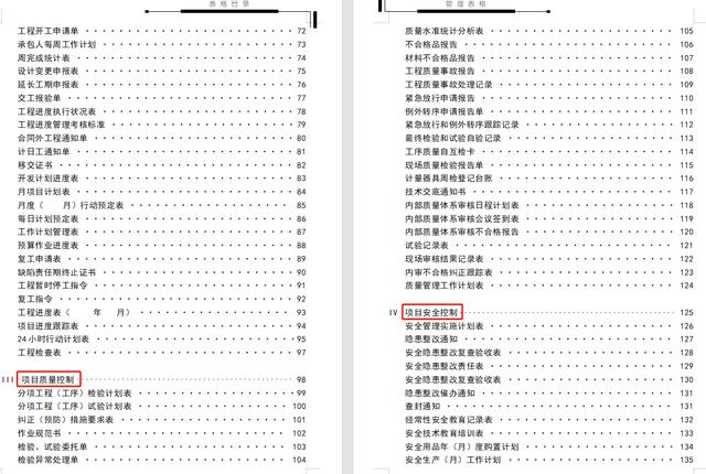 78頁工程項目管理表格，word版直接套用，讓你輕松搞定項目管理（工程項目管理通用表格）"
