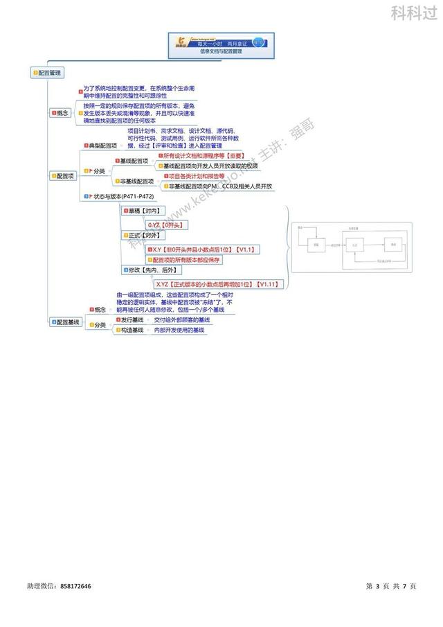 信息系統項目管理師核心考點（五十四）配置項分類、狀態與版本