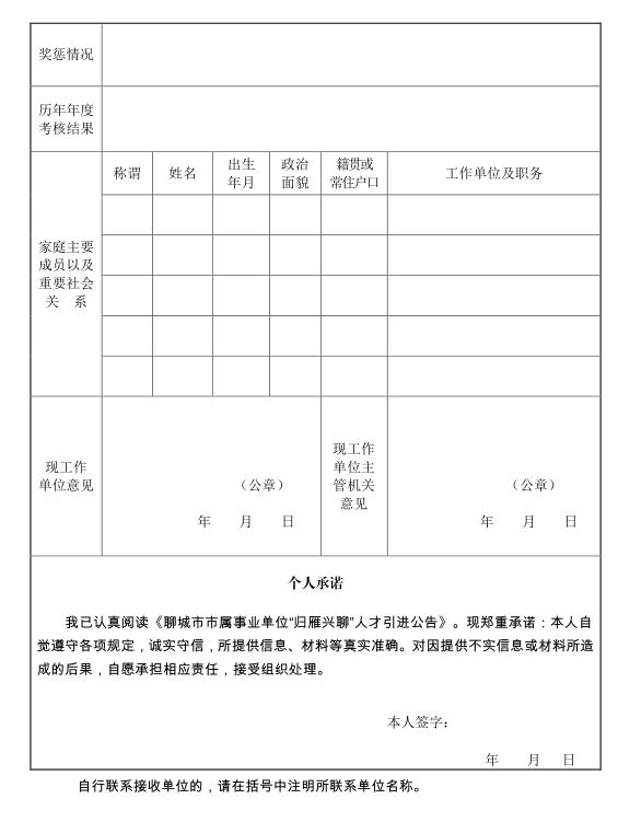 山東省聊城市市屬事業單位“歸雁興聊”人才引進公告（山東省聊城市市屬事業單位“歸雁興聊”人才引進公告）