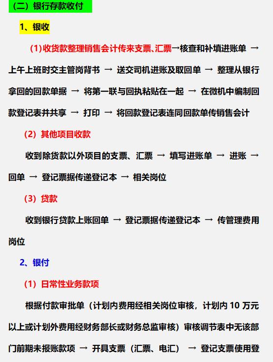 財(cái)務(wù)總監(jiān)：這才是財(cái)務(wù)部各崗位的詳細(xì)工作流程，內(nèi)容清晰明了（財(cái)務(wù)總監(jiān)工作流程圖文檔）