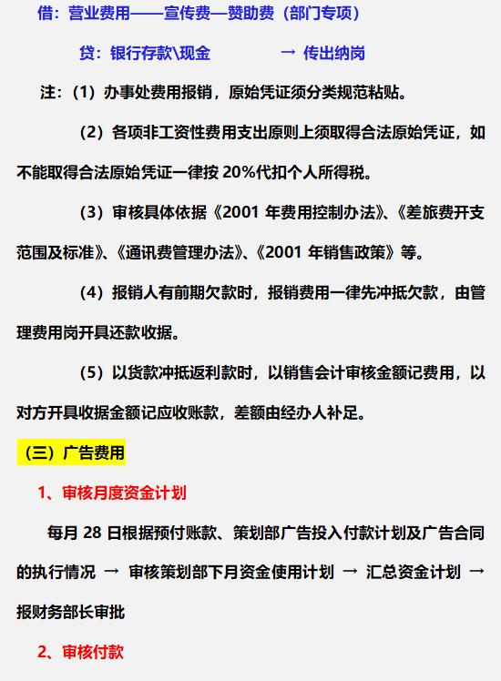 財(cái)務(wù)總監(jiān)：這才是財(cái)務(wù)部各崗位的詳細(xì)工作流程，內(nèi)容清晰明了（財(cái)務(wù)總監(jiān)工作流程圖文檔）
